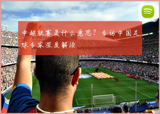 中超联赛是什么意思？专访中国足球专家深度解读